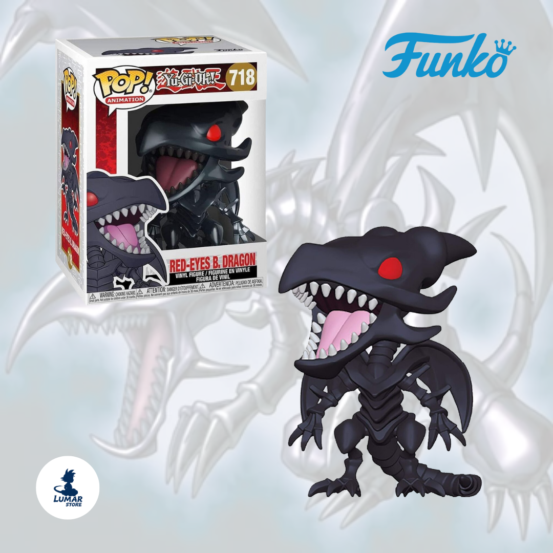 FUNKO POP! 718 RED EYES BLACK DRAGON (YU-GI-OH)