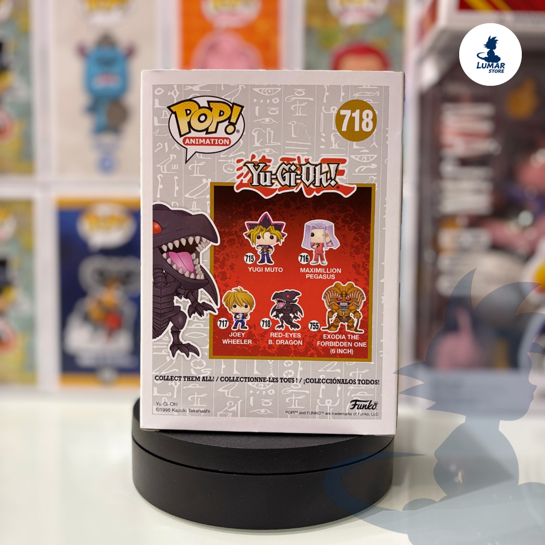 FUNKO POP! 718 RED EYES BLACK DRAGON (YU-GI-OH)