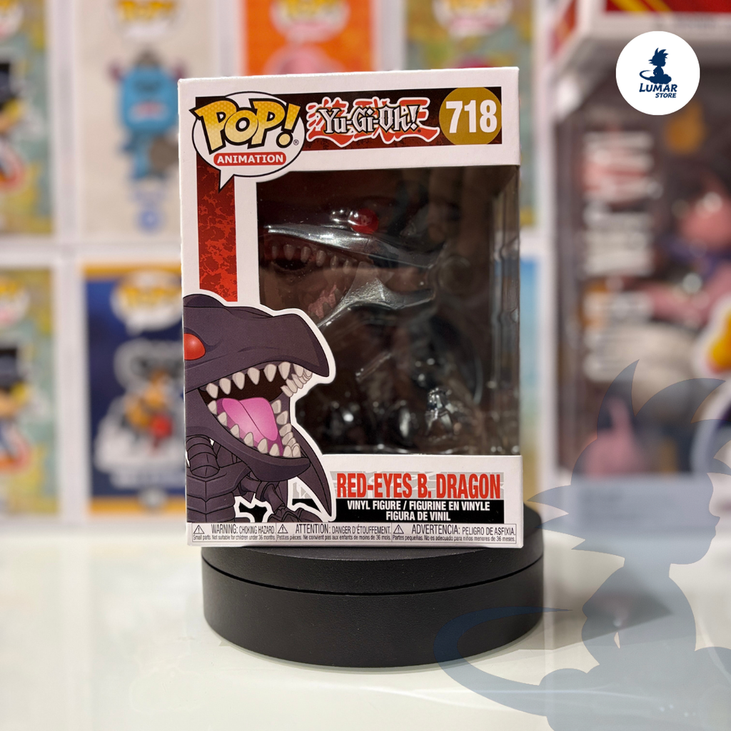 FUNKO POP! 718 RED EYES BLACK DRAGON (YU-GI-OH)