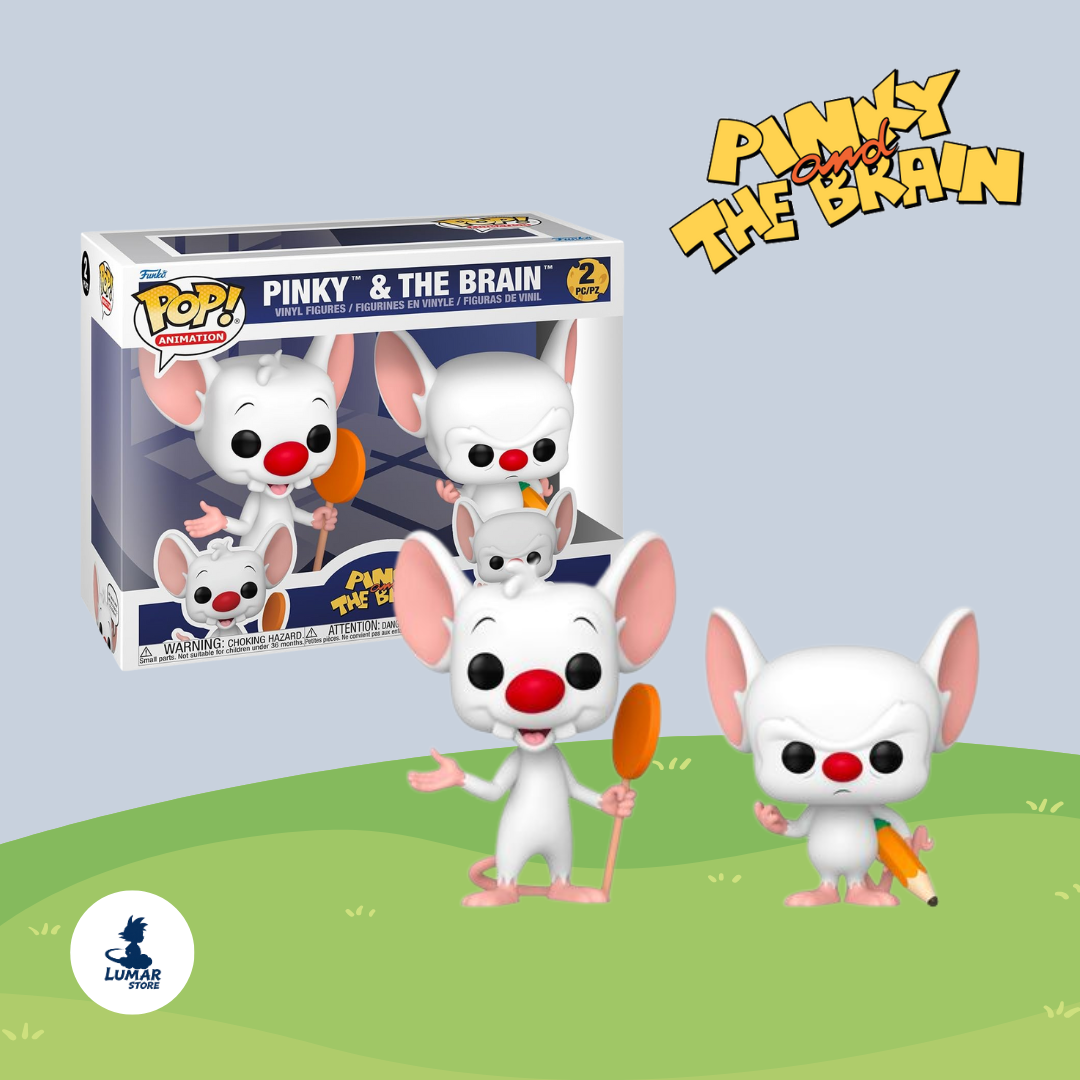 Funko Pop! Animation – Pinky & The Brain (2-Pack)