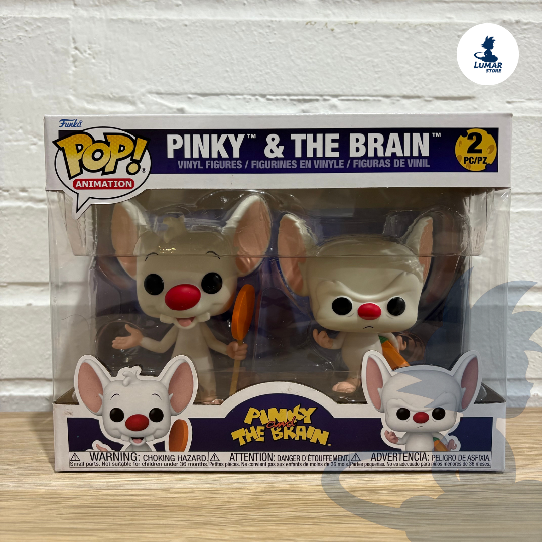 Funko Pop! Animation – Pinky & The Brain (2-Pack)