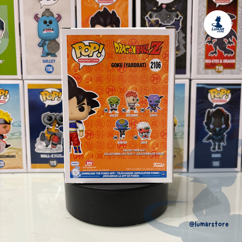 FUNKO POP! Animation 2106 - Goku (Traje Yardrat) | Dragon Ball Z