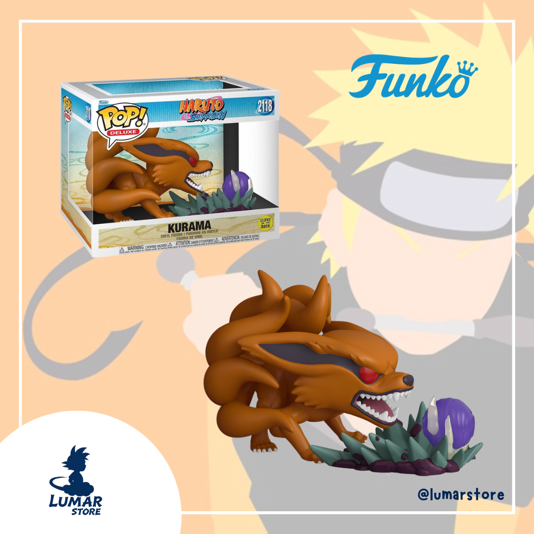FUNKO POP! Animation 2128 - Kurama (Glow In The Dark) | Naruto Shippuden
