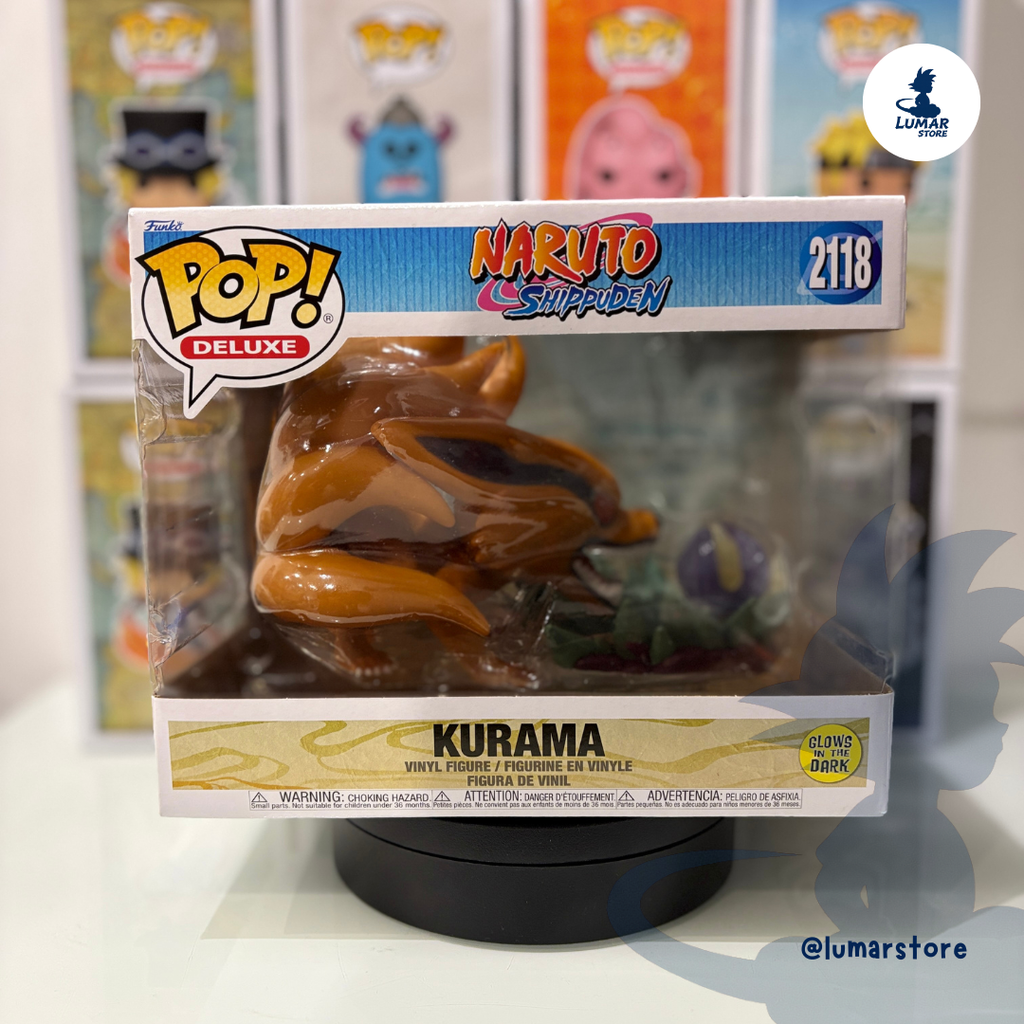 FUNKO POP! Animation 2128 - Kurama (Glow In The Dark) | Naruto Shippuden