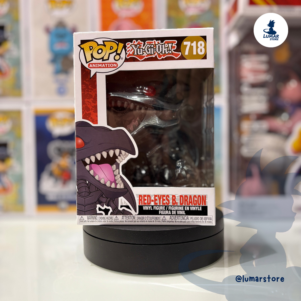 FUNKO POP! Animation 718 - Red-Eyes Black Dragon | Yu-Gi-Oh!
