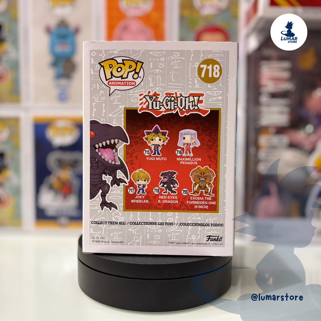 FUNKO POP! Animation 718 - Red-Eyes Black Dragon | Yu-Gi-Oh!