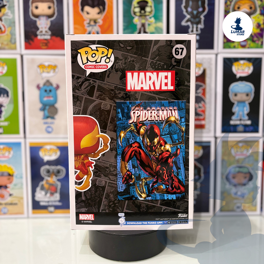 FUNKO POP! Comic Cover 67: Marvel - The Amazing Spider-Man #529 (Iron Spider)