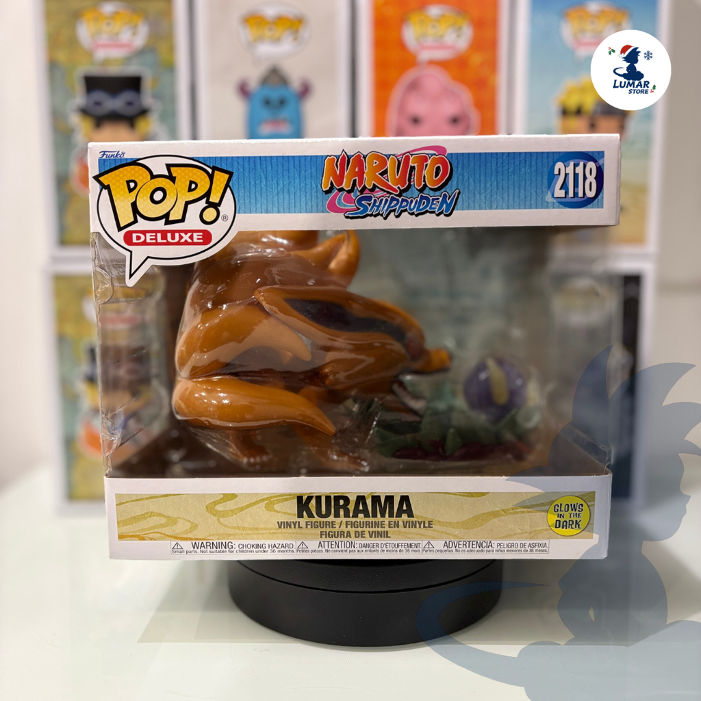 Funko Pop! Deluxe 2118 - Kurama Glow in the Dark (Naruto Shippuden)