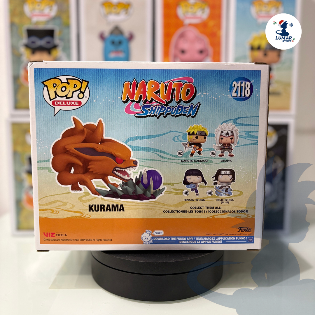 Funko Pop! Deluxe 2118 - Kurama Glow in the Dark (Naruto Shippuden)