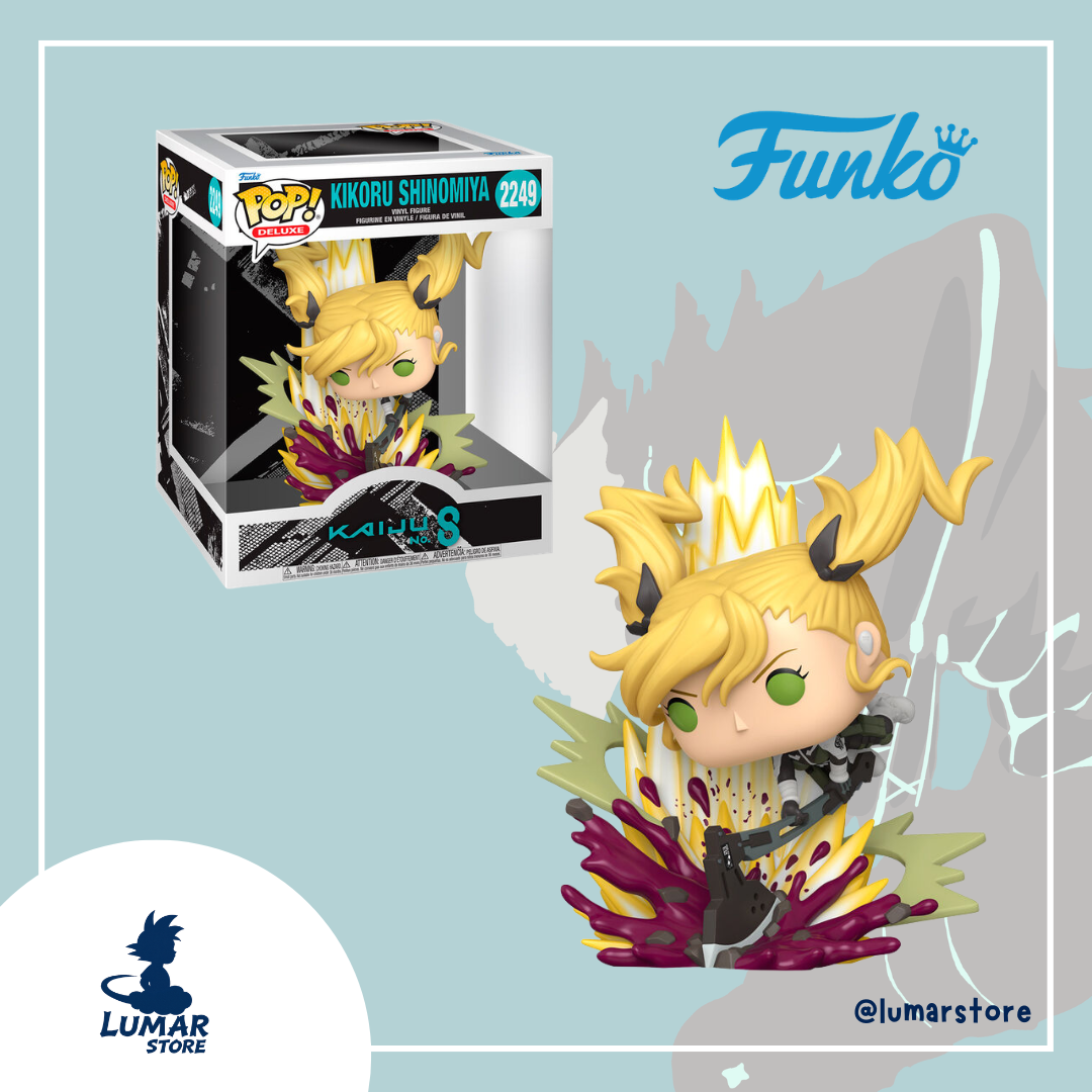 FUNKO POP! Deluxe 2246 - Kikoru Shinomiya con Hacha | Kaiju No. 8