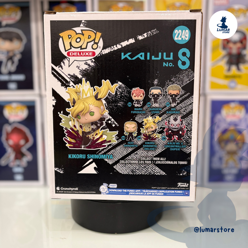 FUNKO POP! Deluxe 2246 - Kikoru Shinomiya con Hacha | Kaiju No. 8