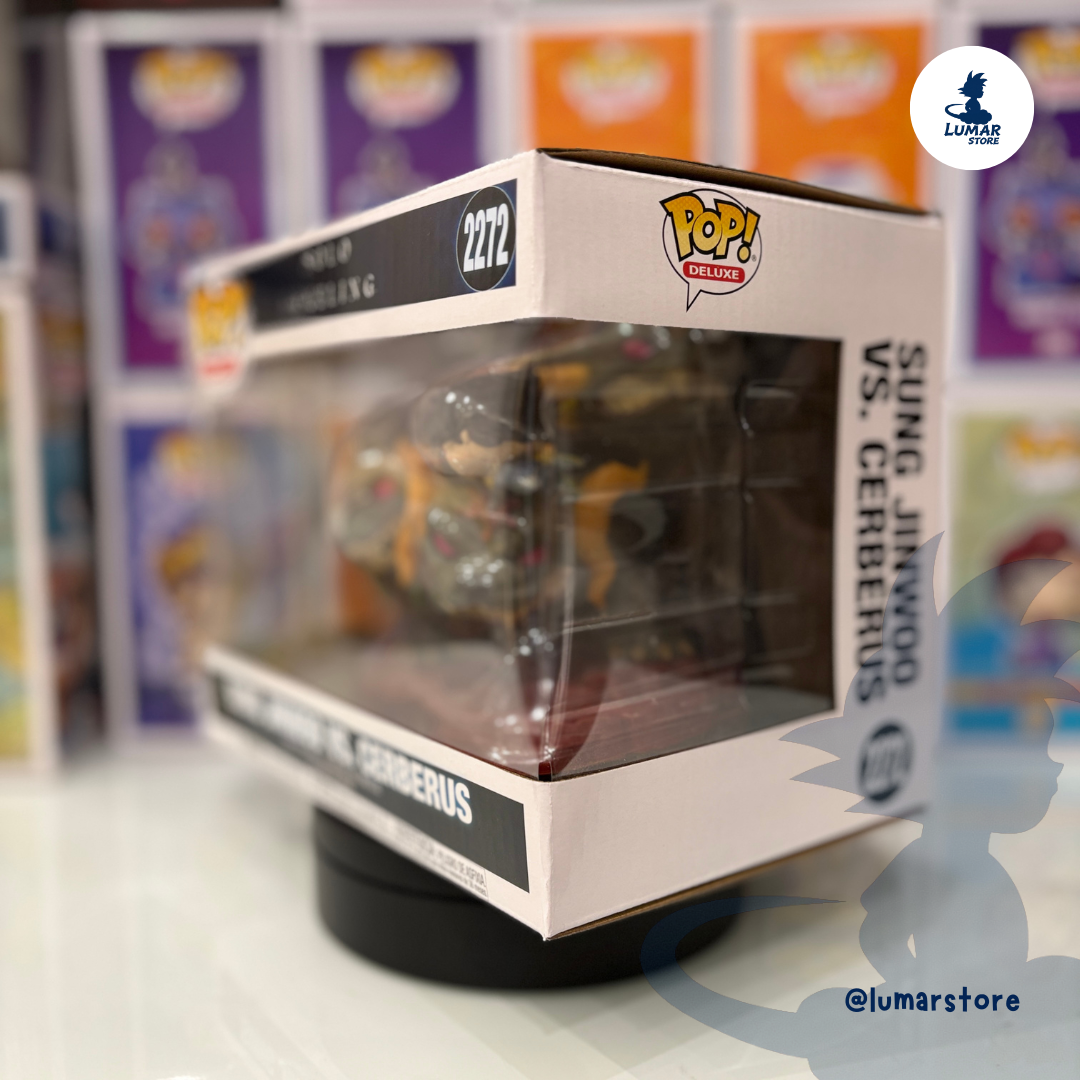FUNKO POP! Deluxe 2272 - Sung Jinwoo vs. Cerberus | Solo Leveling