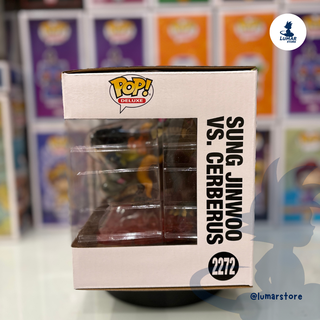FUNKO POP! Deluxe 2272 - Sung Jinwoo vs. Cerberus | Solo Leveling