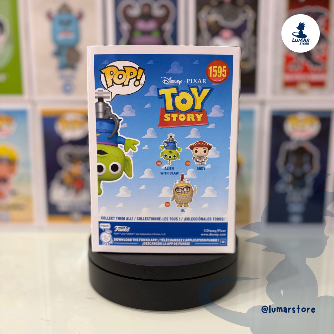 FUNKO POP! Disney 1595 - Alien con Gancho (The Claw) | Toy Story