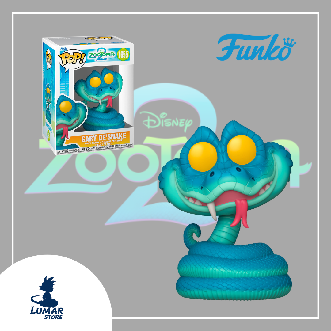 FUNKO POP! Disney 1655 - Gary De'Snake | Zootopia 2