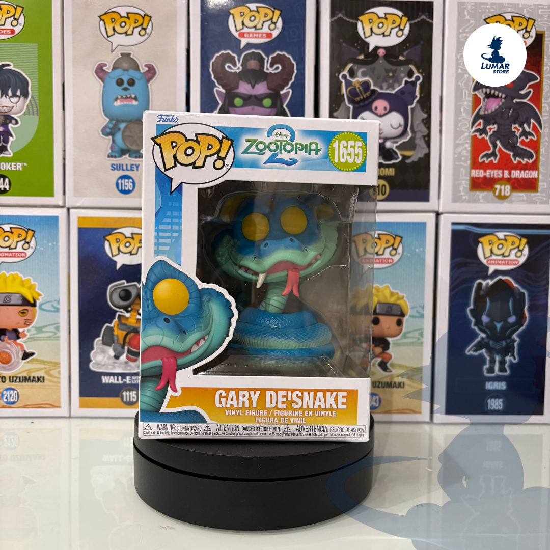 FUNKO POP! Disney 1655 - Gary De'Snake | Zootopia 2
