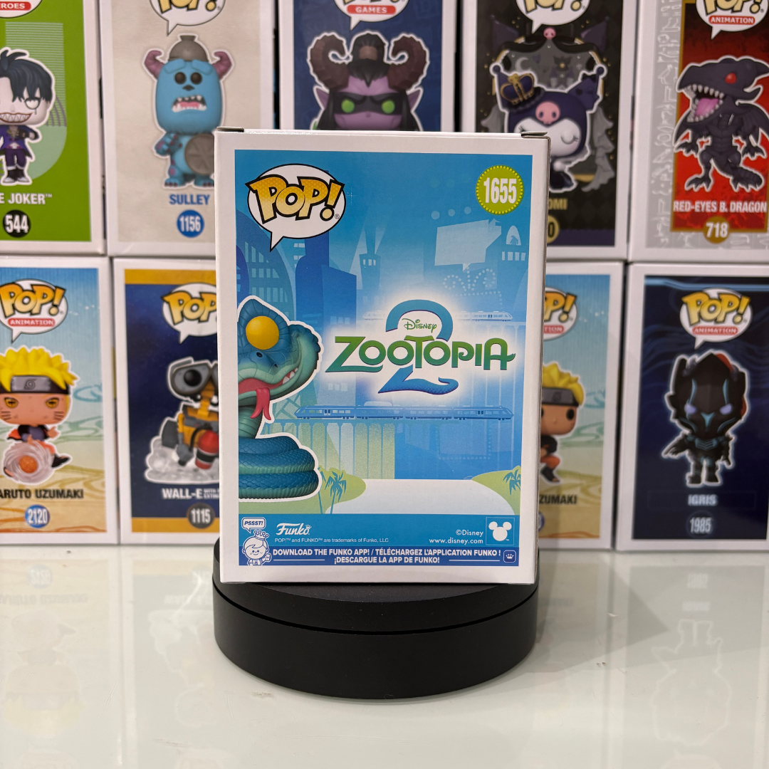 FUNKO POP! Disney 1655 - Gary De'Snake | Zootopia 2