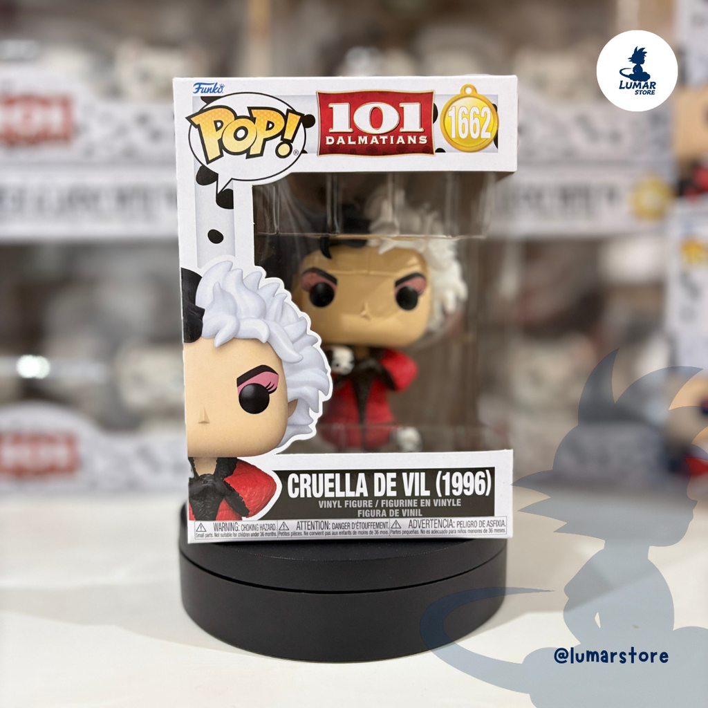 FUNKO POP! Disney 1662 - Cruella de Vil (1996) | 101 Dálmatas (Live Action)