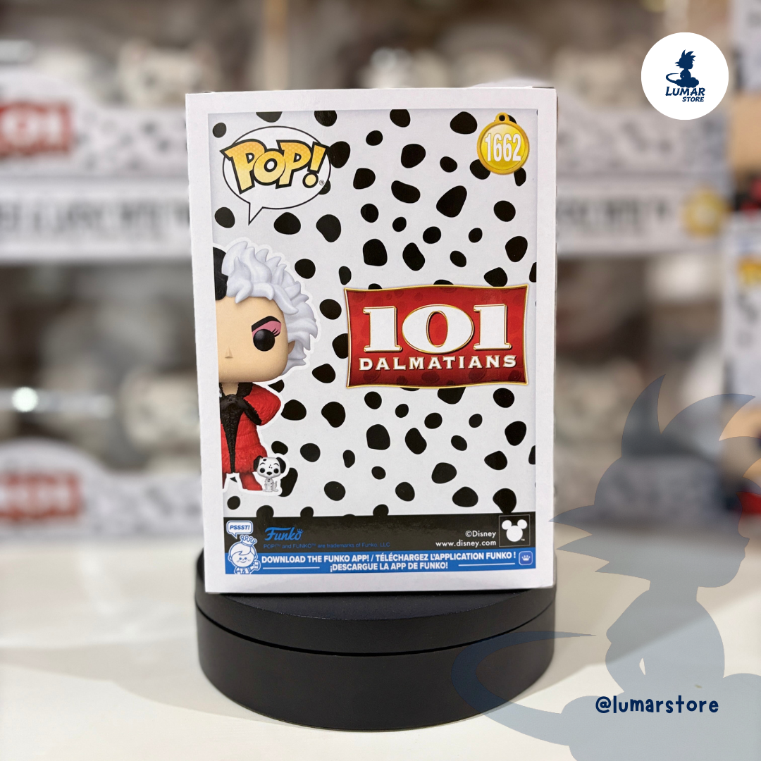 FUNKO POP! Disney 1662 - Cruella de Vil (1996) | 101 Dálmatas (Live Action)