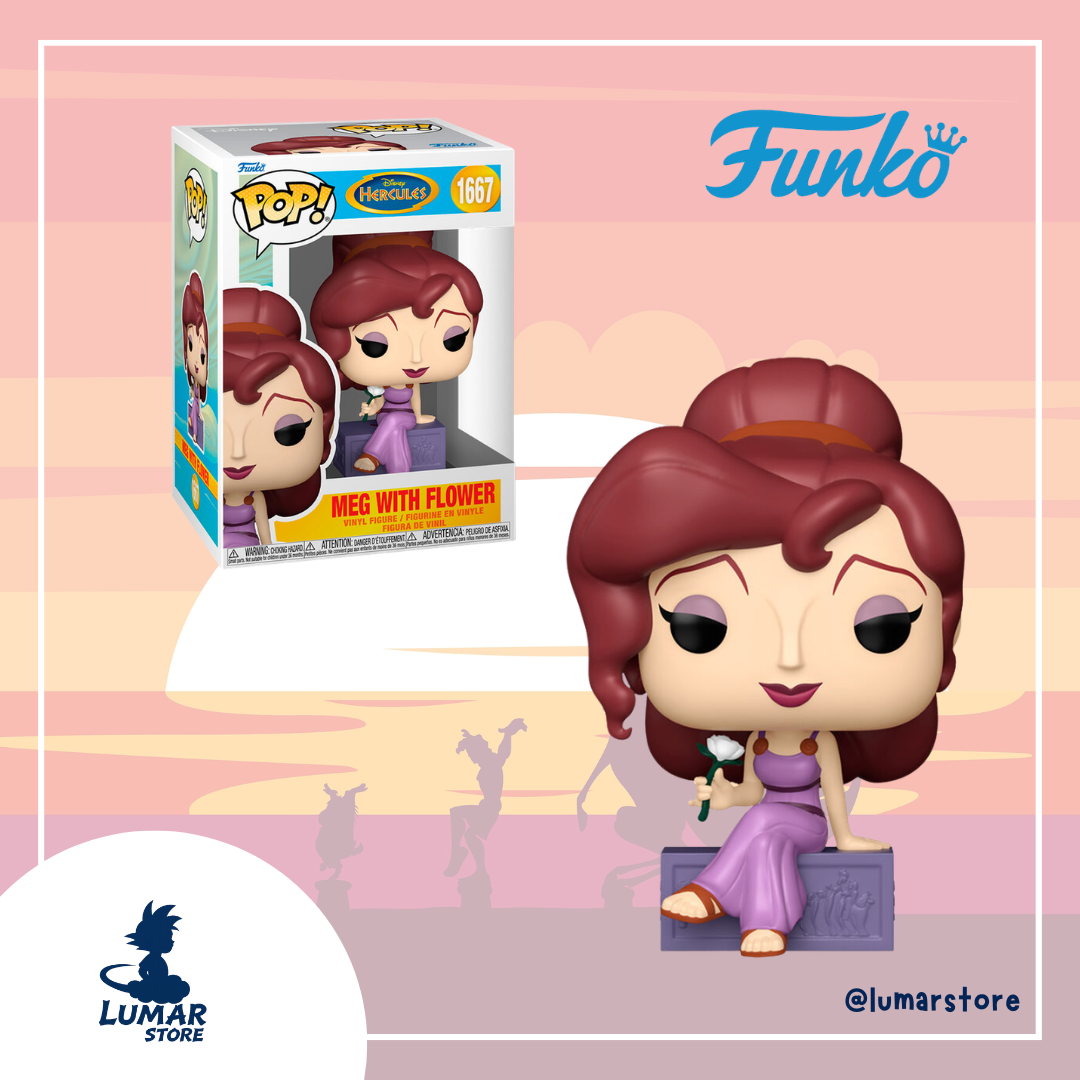 FUNKO POP! Disney 1667 - Meg with Flower (Megara) | Hércules