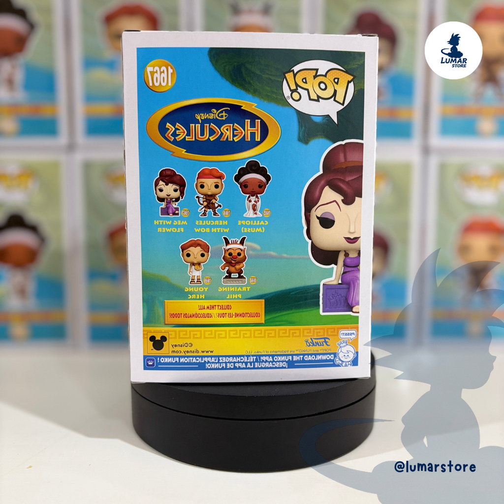 FUNKO POP! Disney 1667 - Meg with Flower (Megara) | Hércules