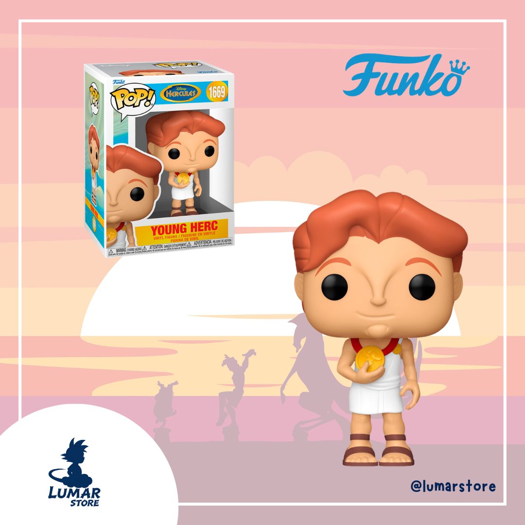 FUNKO POP! Disney 1669 - Young Herc (Hércules)