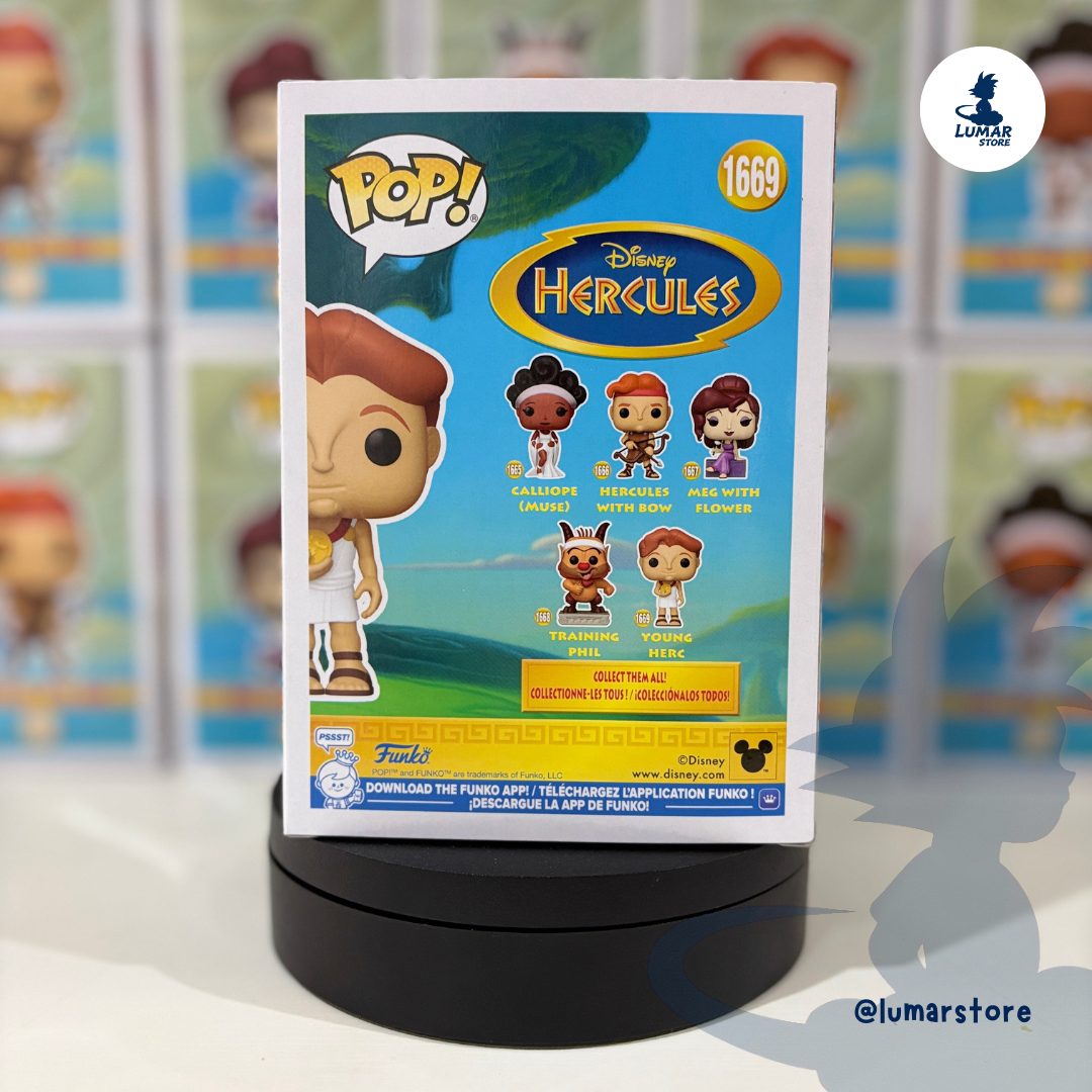 FUNKO POP! Disney 1669 - Young Herc (Hércules)