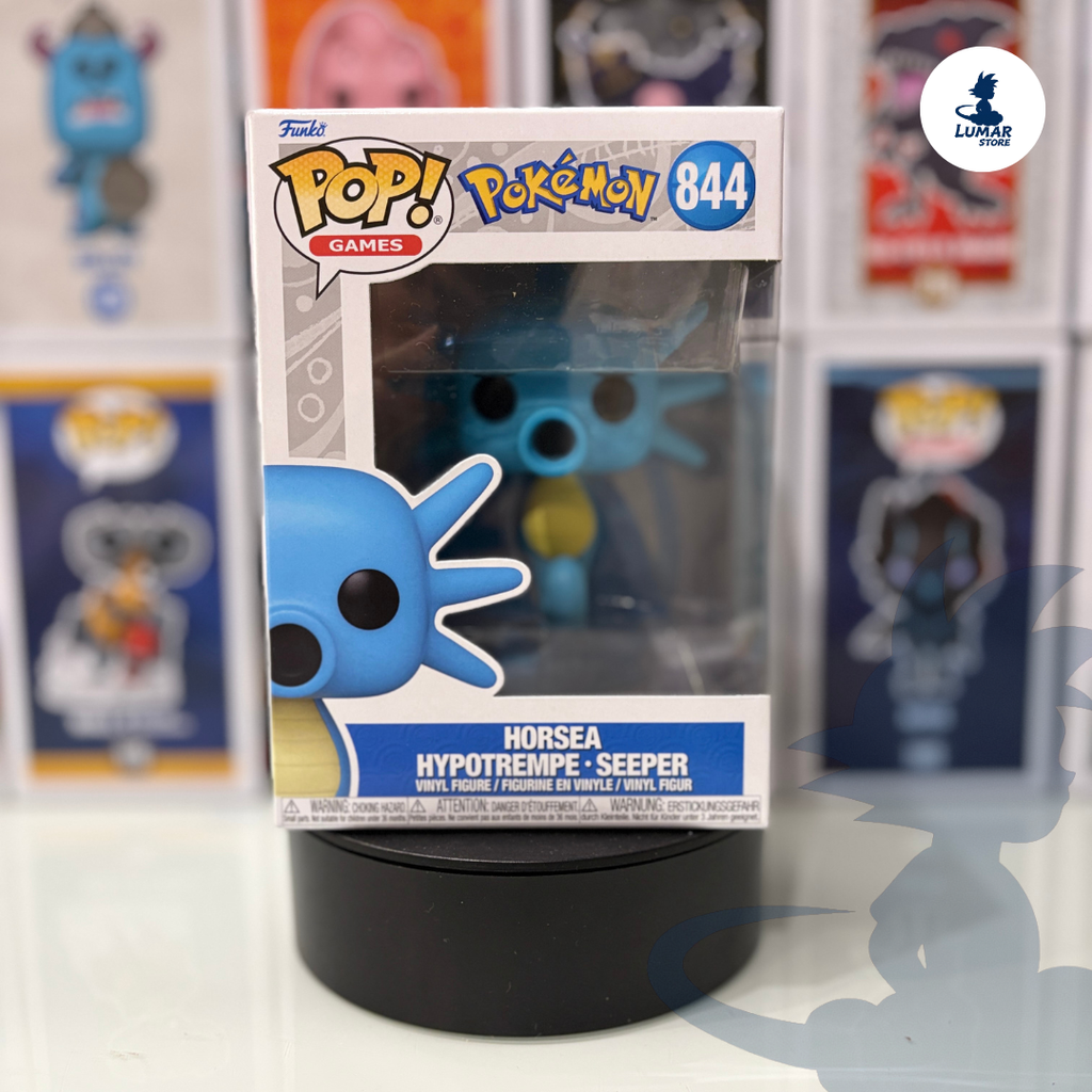 FUNKO POP! Games 844 - Horsea (Pokémon) | Primera Generación