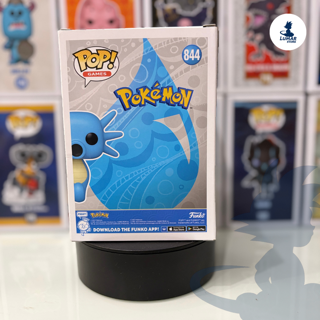 FUNKO POP! Games 844 - Horsea (Pokémon) | Primera Generación