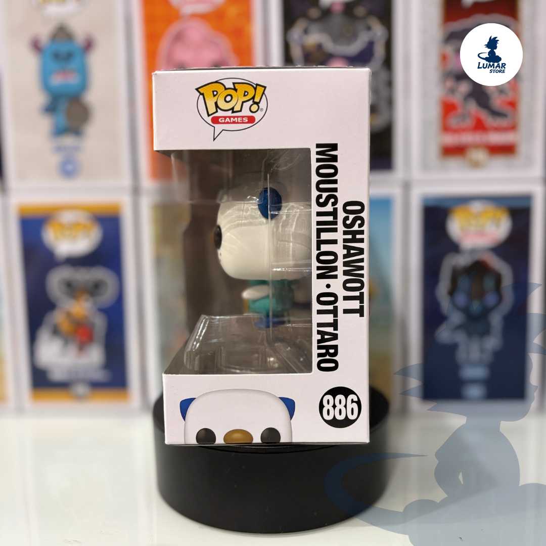 FUNKO POP! Games 886 - Oshawott (Pokémon) | Quinta Generación