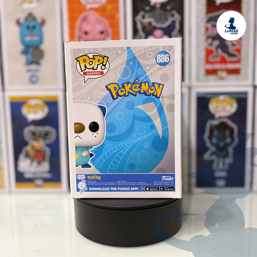 FUNKO POP! Games 886 - Oshawott (Pokémon) | Quinta Generación