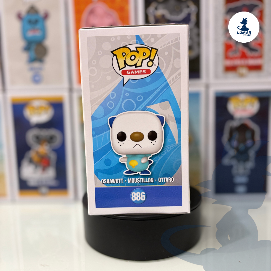 FUNKO POP! Games 886 - Oshawott (Pokémon) | Quinta Generación