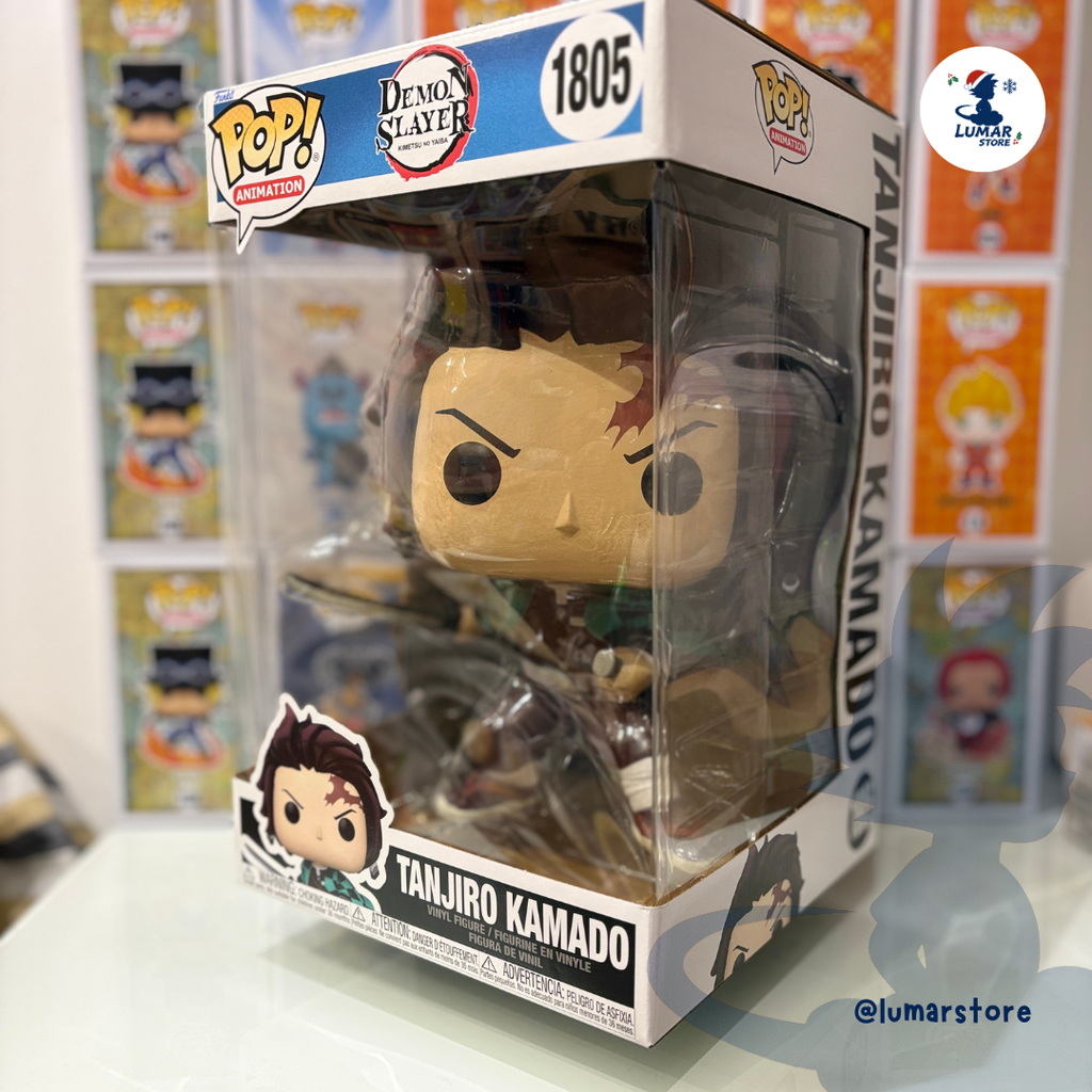 FUNKO POP! Jumbo 1805 - Tanjiro Kamado (Super Sized 25cm) | Demon Slayer: Kimetsu no Yaiba