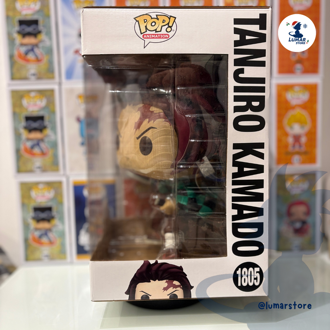 FUNKO POP! Jumbo 1805 - Tanjiro Kamado (Super Sized 25cm) | Demon Slayer: Kimetsu no Yaiba