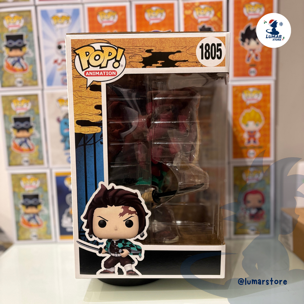 FUNKO POP! Jumbo 1805 - Tanjiro Kamado (Super Sized 25cm) | Demon Slayer: Kimetsu no Yaiba