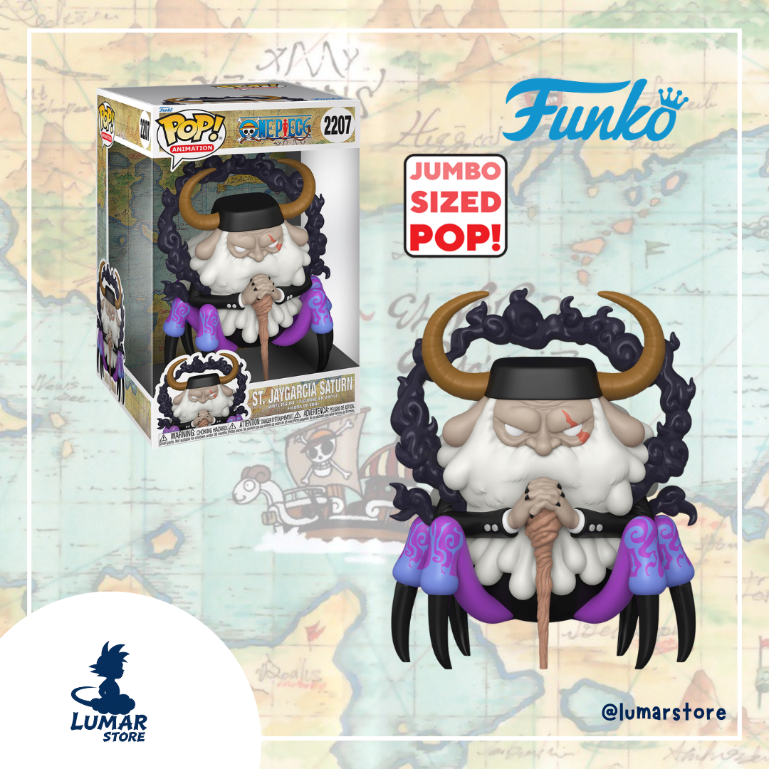 FUNKO POP! Jumbo 2207 - St. Jaygarcia Saturn (Super Sized 25cm) | One Piece: Egghead Arc