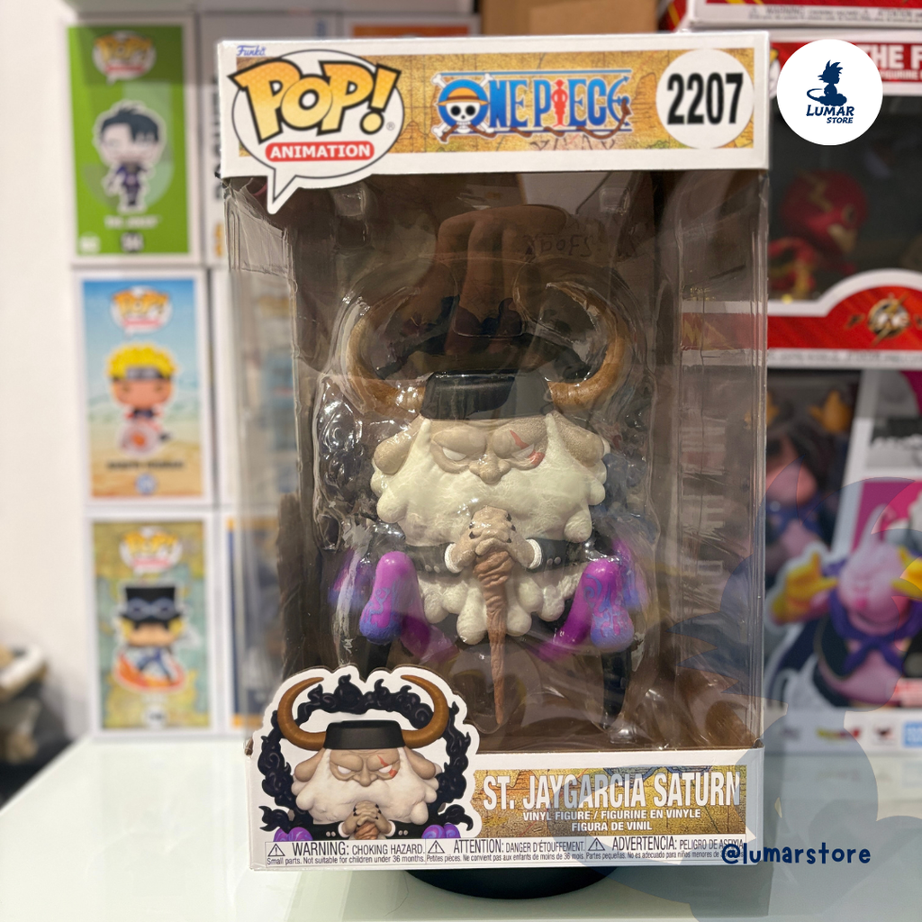 FUNKO POP! Jumbo 2207 - St. Jaygarcia Saturn (Super Sized 25cm) | One Piece: Egghead Arc