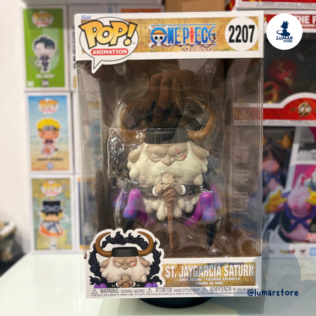FUNKO POP! Jumbo 2207 - St. Jaygarcia Saturn (Super Sized 25cm) | One Piece: Egghead Arc