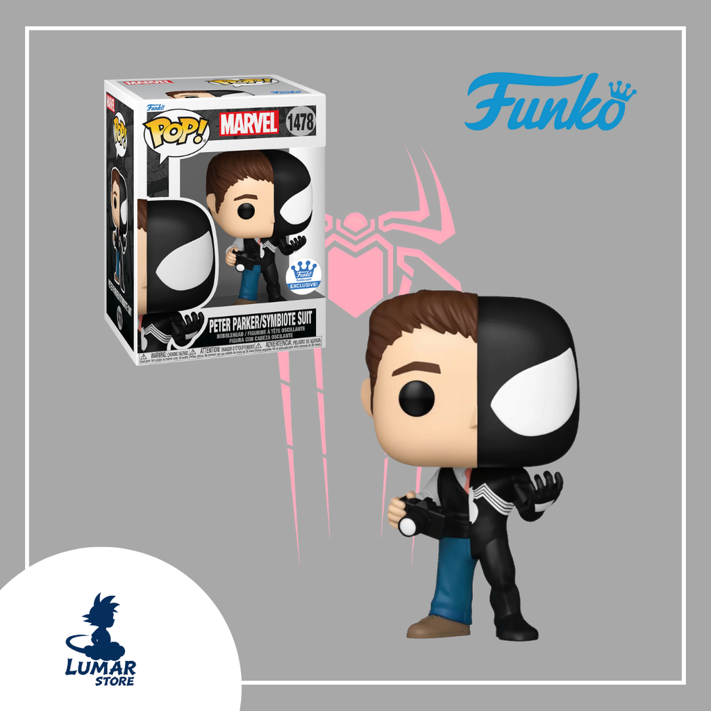 FUNKO POP! Marvel 1478 - Peter Parker (Symbiote Suit) | Spider-Man