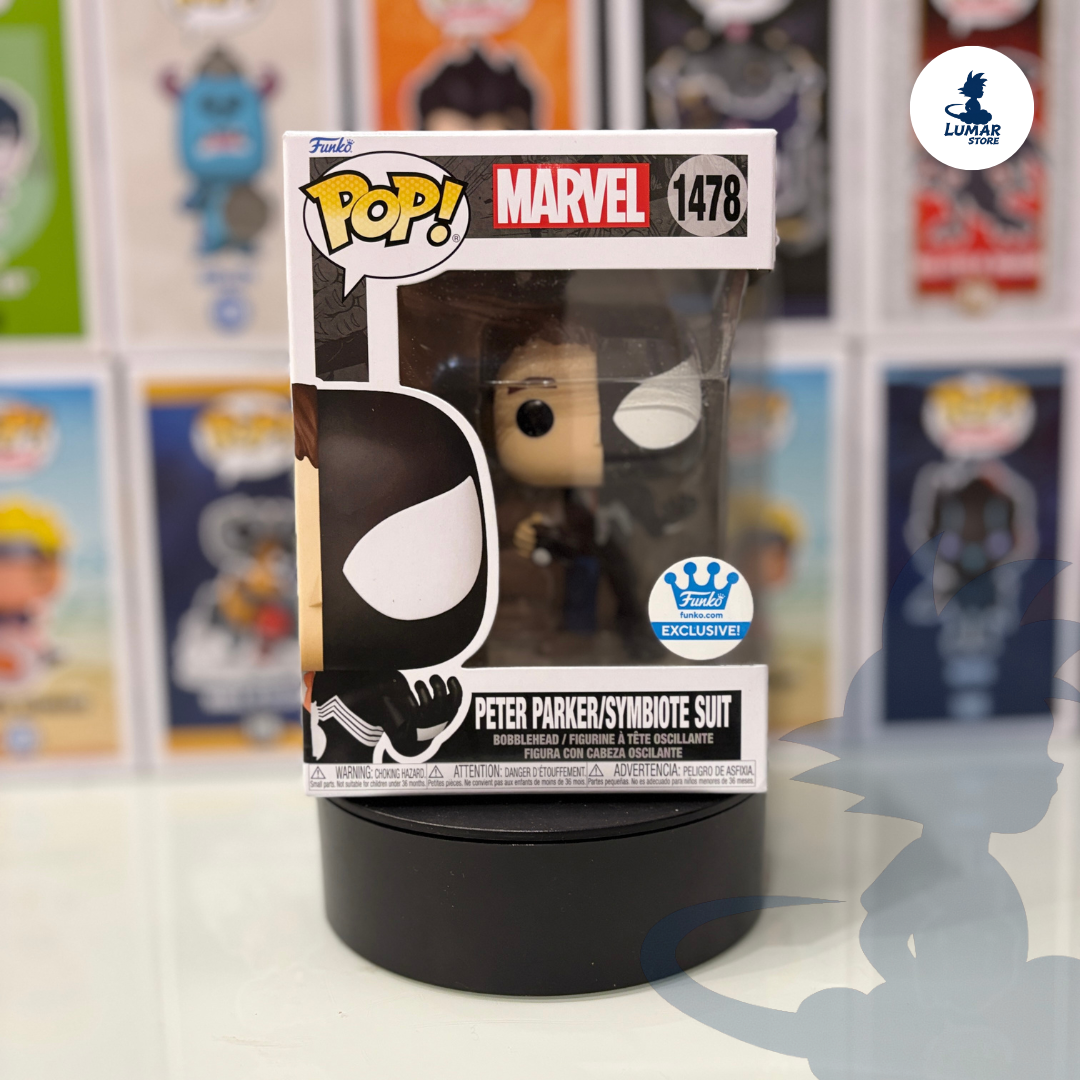 FUNKO POP! Marvel 1478 - Peter Parker (Symbiote Suit) | Spider-Man