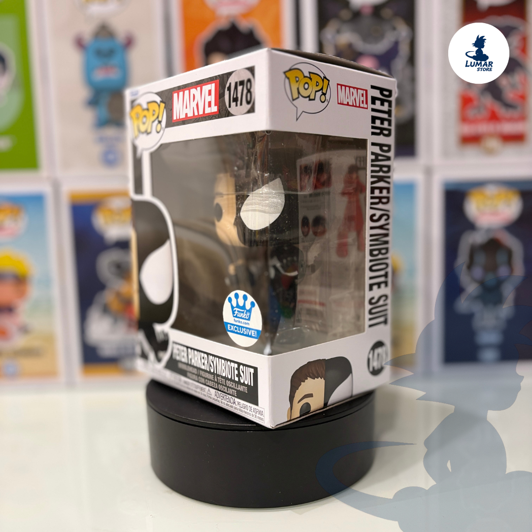 FUNKO POP! Marvel 1478 - Peter Parker (Symbiote Suit) | Spider-Man