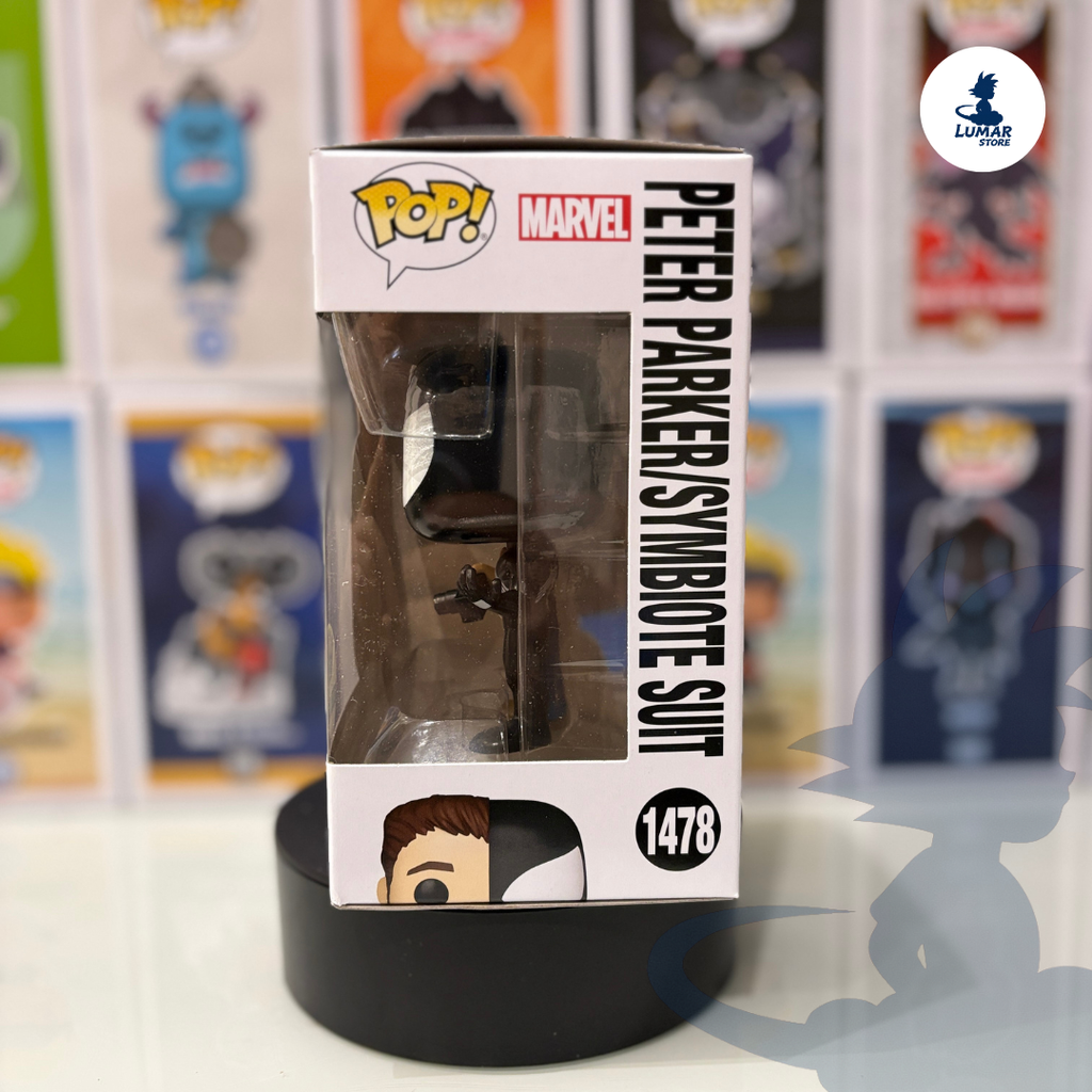 FUNKO POP! Marvel 1478 - Peter Parker (Symbiote Suit) | Spider-Man