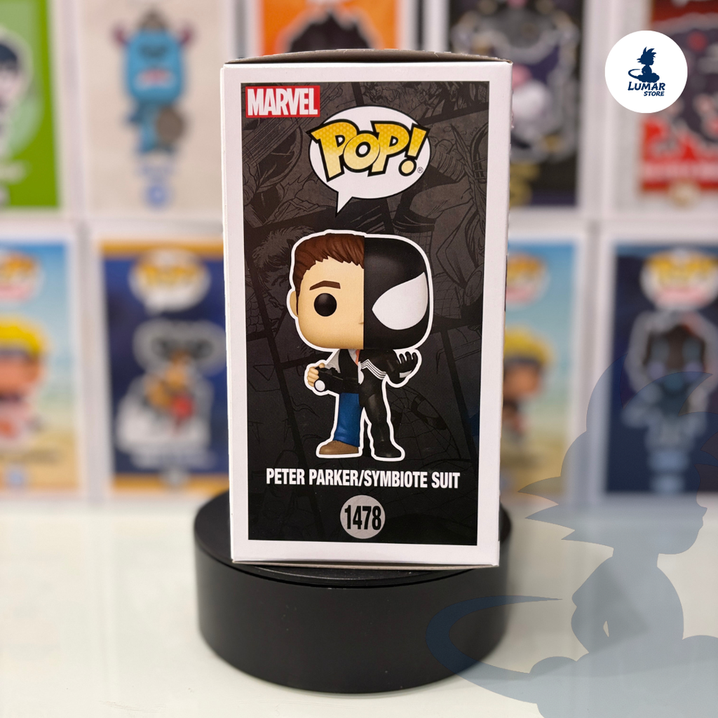 FUNKO POP! Marvel 1478 - Peter Parker (Symbiote Suit) | Spider-Man