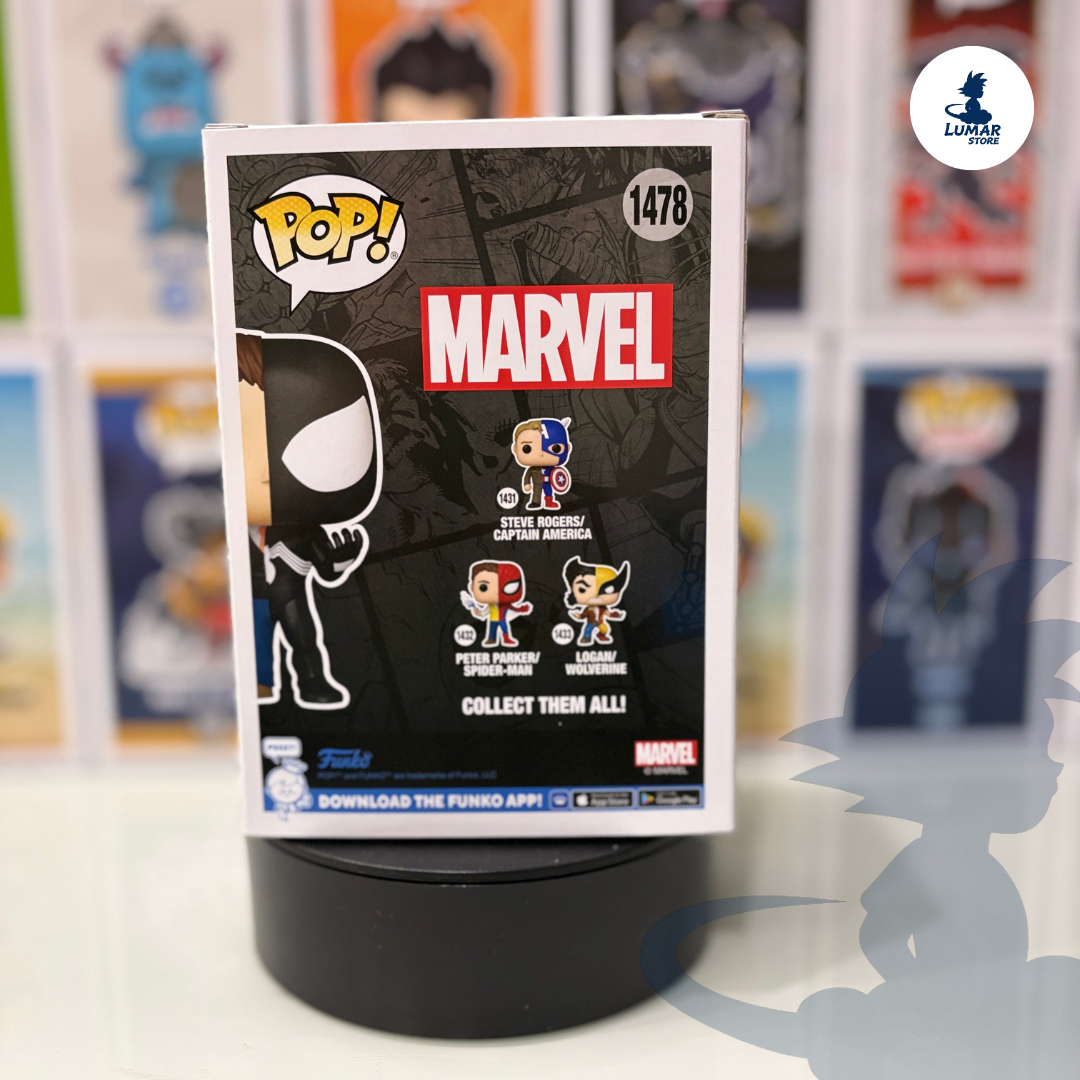 FUNKO POP! Marvel 1478 - Peter Parker (Symbiote Suit) | Spider-Man