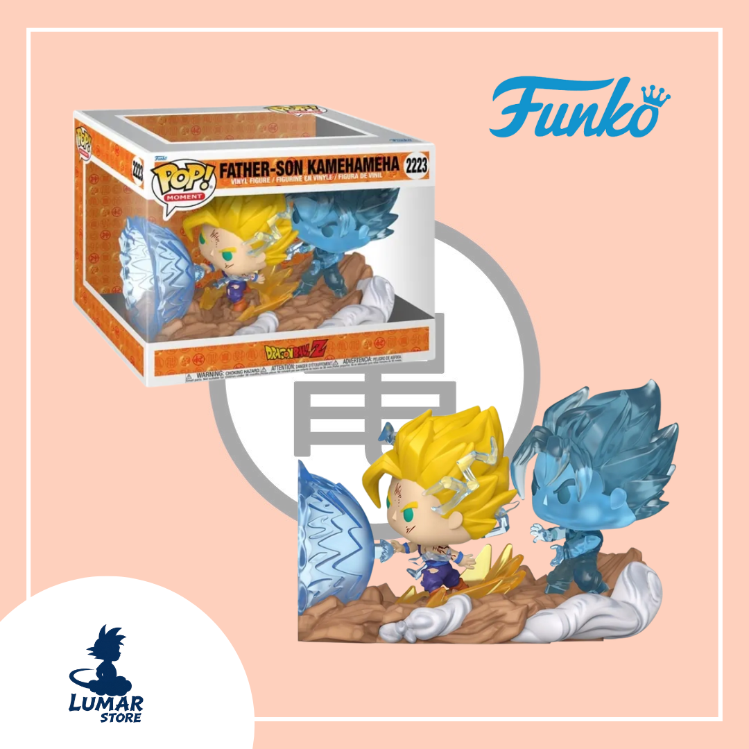 FUNKO POP! Moment 2223 - Father-Son Kamehameha (Gohan & Goku) | Dragon Ball Z