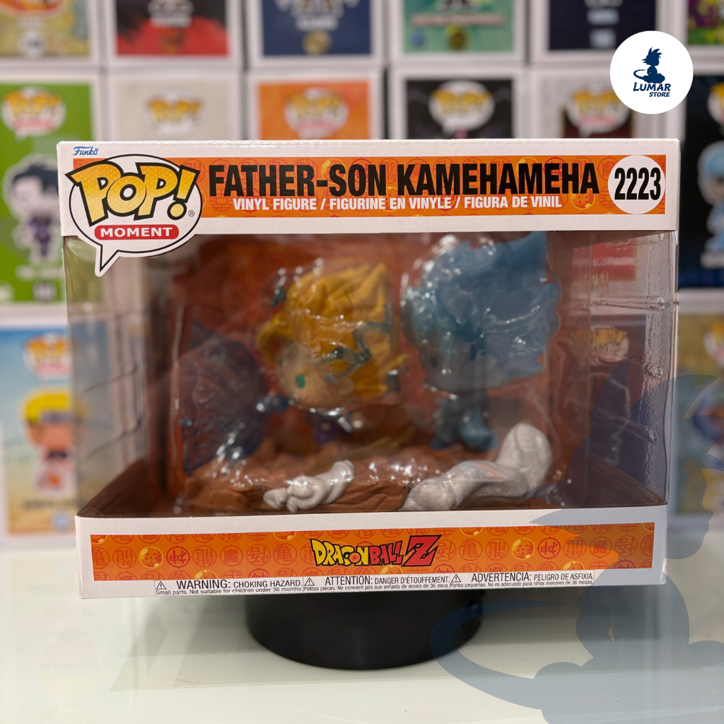 FUNKO POP! Moment 2223 - Father-Son Kamehameha (Gohan & Goku) | Dragon Ball Z