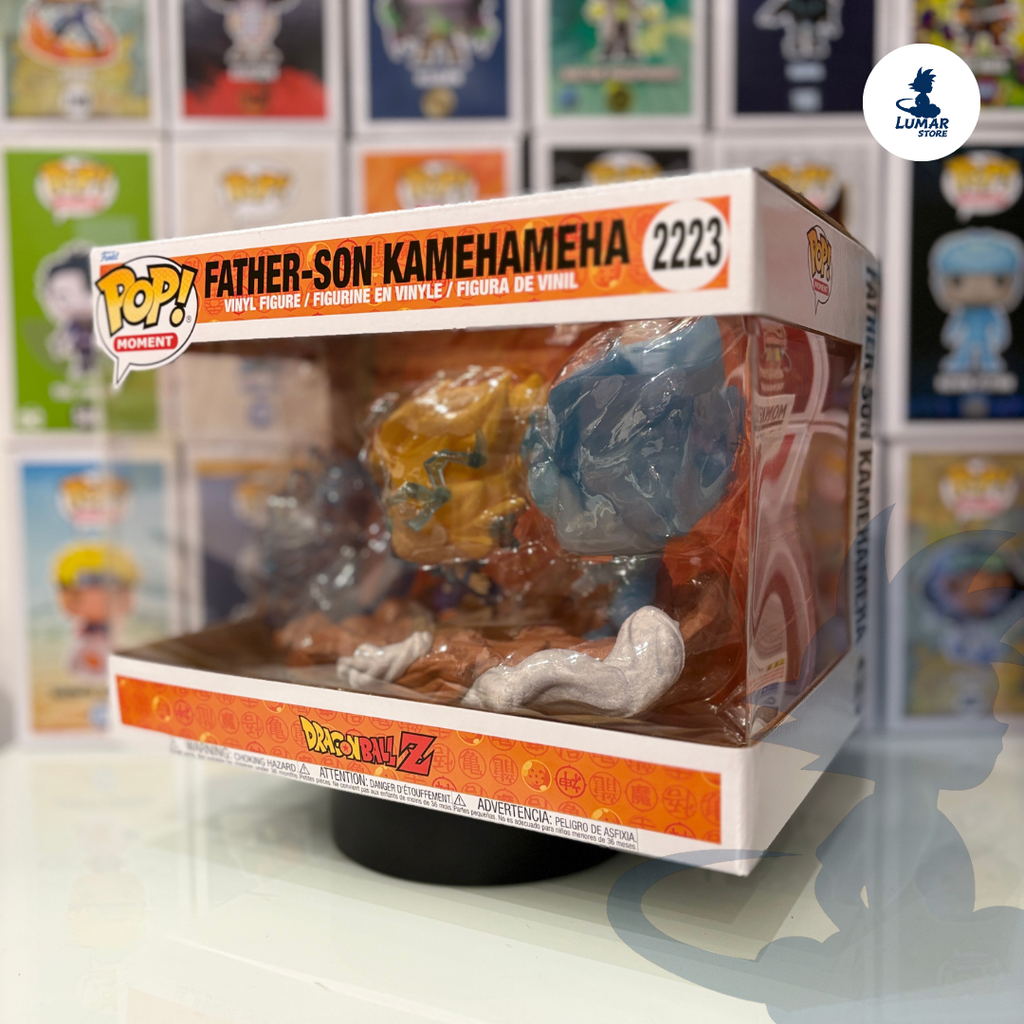 FUNKO POP! Moment 2223 - Father-Son Kamehameha (Gohan & Goku) | Dragon Ball Z