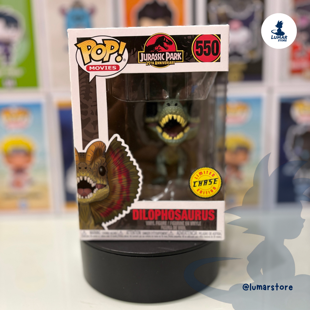 FUNKO POP! Movies 550 - Dilophosaurus (Jurassic Park) | EDICIÓN CHASE
