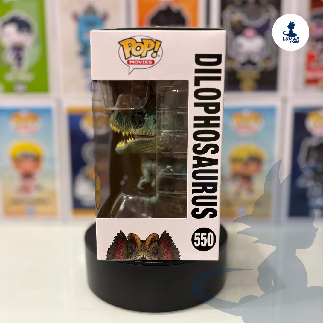 FUNKO POP! Movies 550 - Dilophosaurus (Jurassic Park) Verisón Chase