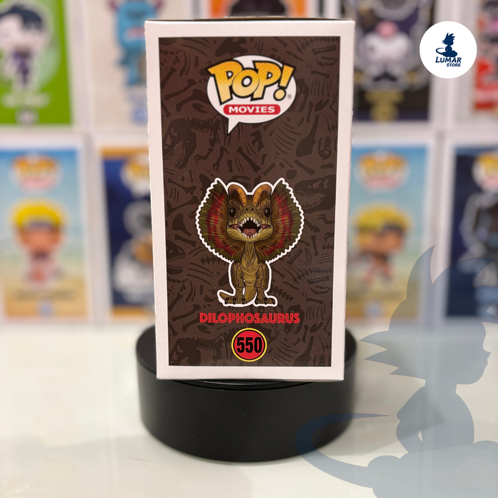 FUNKO POP! Movies 550 - Dilophosaurus (Jurassic Park) Verisón Chase
